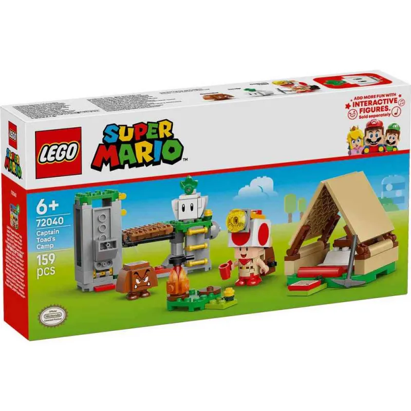 LEGO SUPER MARIO CAPTAIN TOADS CAMP