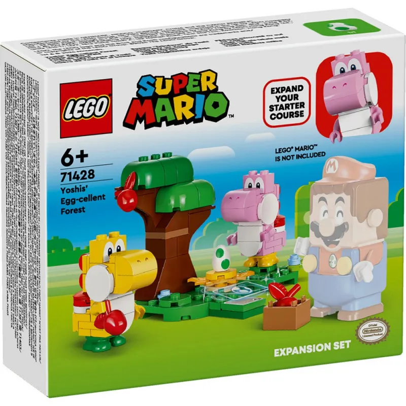 LEGO SUPER MARIO YOSHIS EGGCELLENT FOREST EXPANSION SET