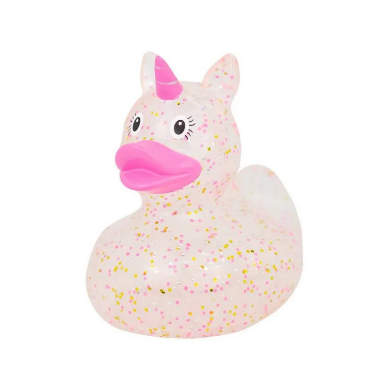 LILALU PATKICA - GLITTER UNICORN - RUBBER DUCK