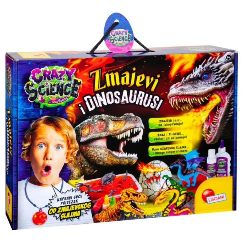 LISCIANI CRAZY SCIENCE LABORATORIJA ZMAJEVA I DINOSAURUSA