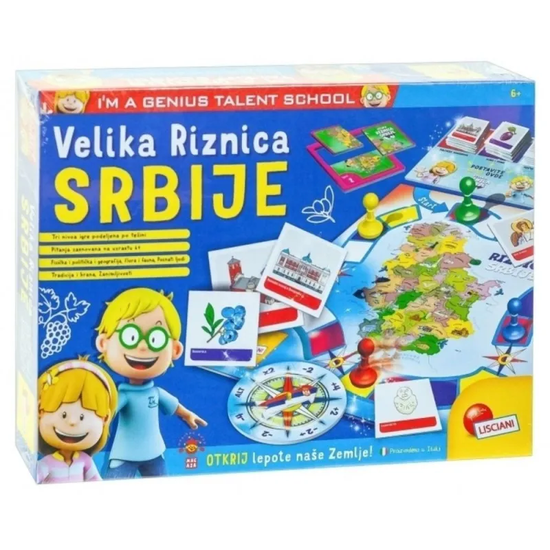 LISCIANI MALI GENIJE DRUSTVENA IGRA VELIKA RIZNICA SRBIJE