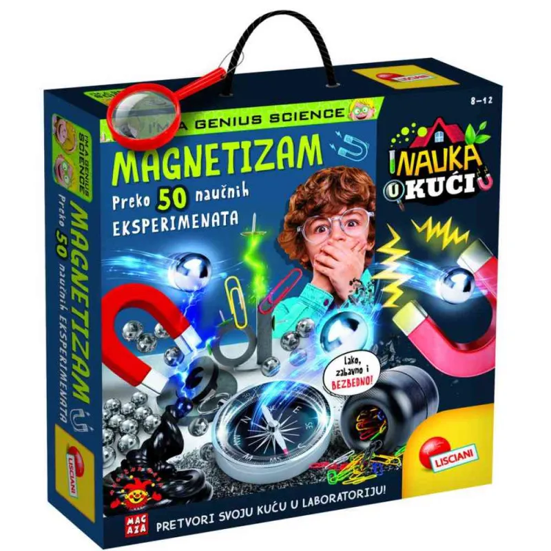 LISCIANI MALI GENIJE EDUKATIVNA IGRA MAGNETIZAM