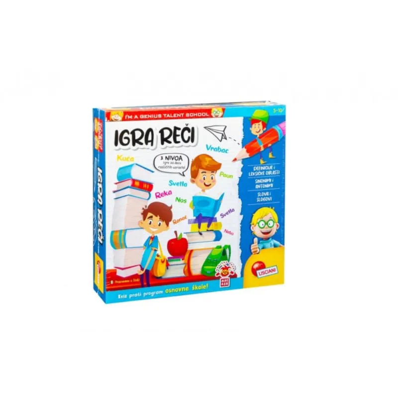 LISCIANI MALI GENIJE EDUKATIVNE IGRE RECIMA