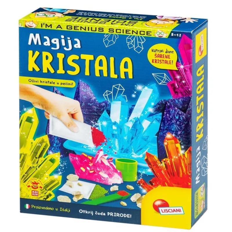 LISCIANI MALI GENIJE SR EDUKATIVNA IGRA KRISTALI