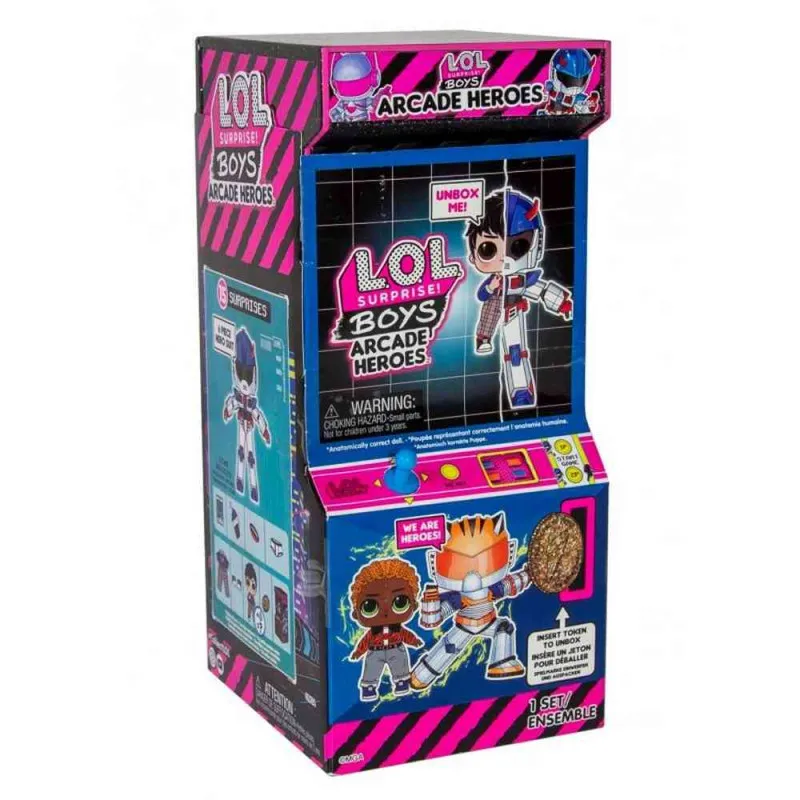 LOL SURPRISE BOYS ARCADE HEROES