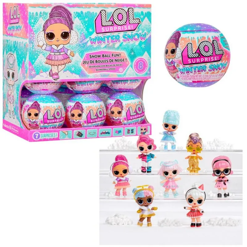 L.O.L. SURPRISE SNOW STYLE TOTS PDQ