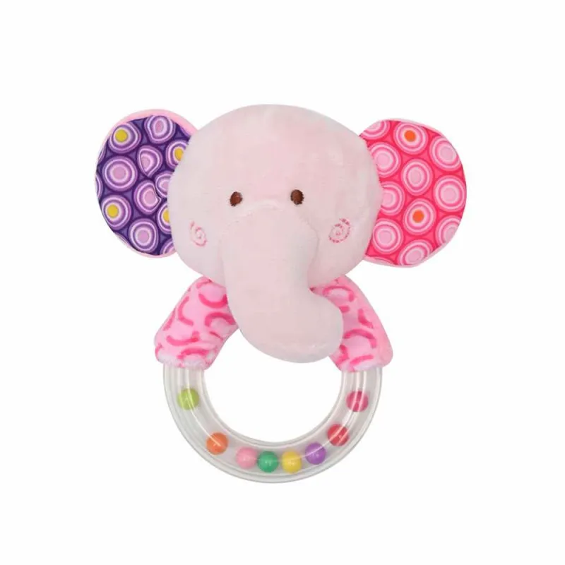 LORELLI PLISANA ZVECKA RING  SLONCE ROZE