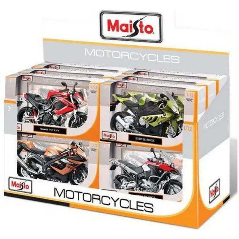MAISTO VOZILO 1:12 MOTORCYCLE ASST