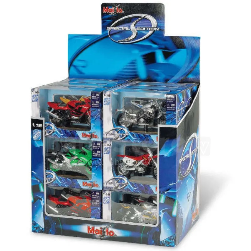 MAISTO VOZILO 1:18 2-WHEELERS ASST
