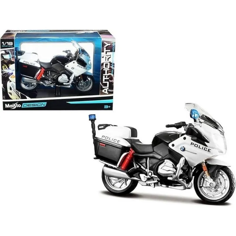 MAISTO VOZILO 1:18 AUTHORITY POLICE MOTORCYCLE