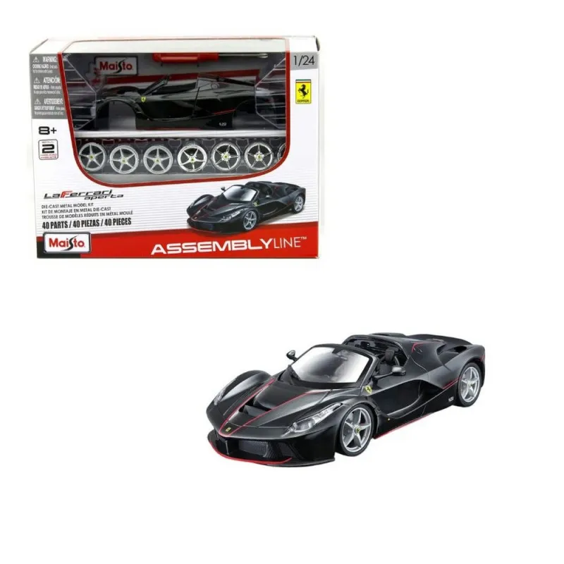 MAISTO VOZILO 1:24 FERRARI ASSEMBLY LINE, ASSORTED.
