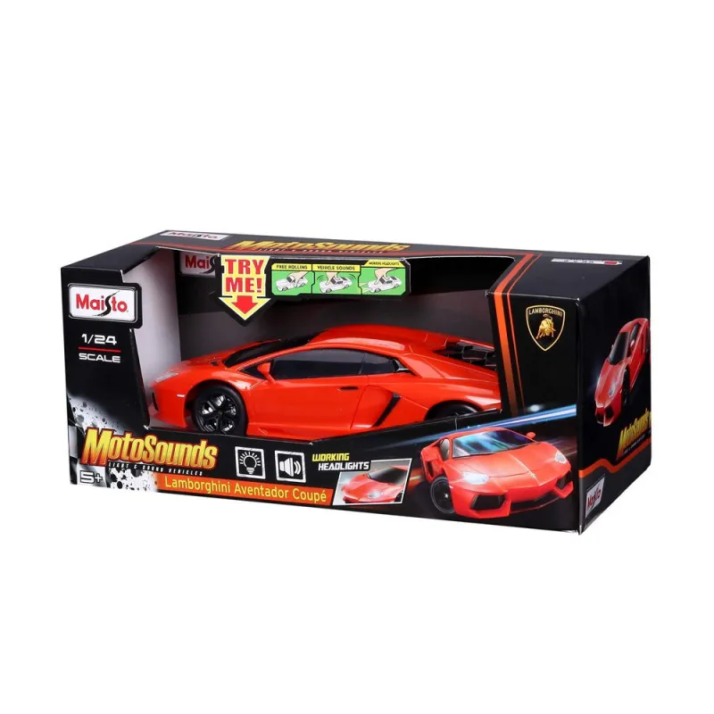 MAISTO VOZILO 1:24 MOTOSOUNDS ASST