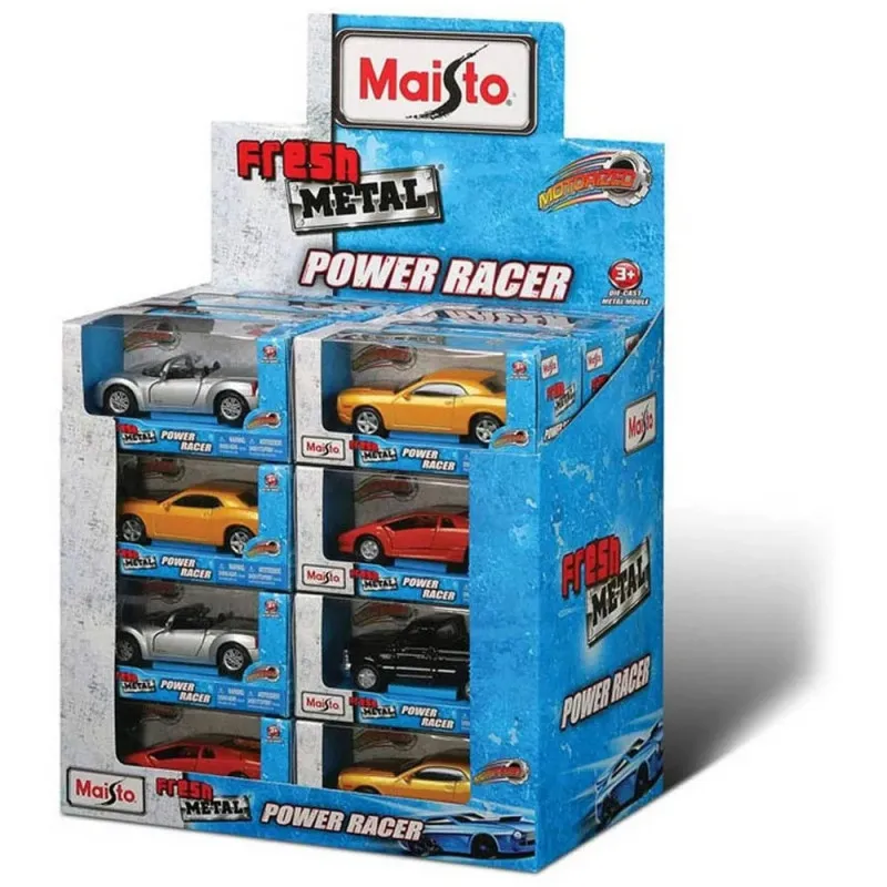 MAISTO VOZILO FM 4.5" POWER RACER, ASSORTED.