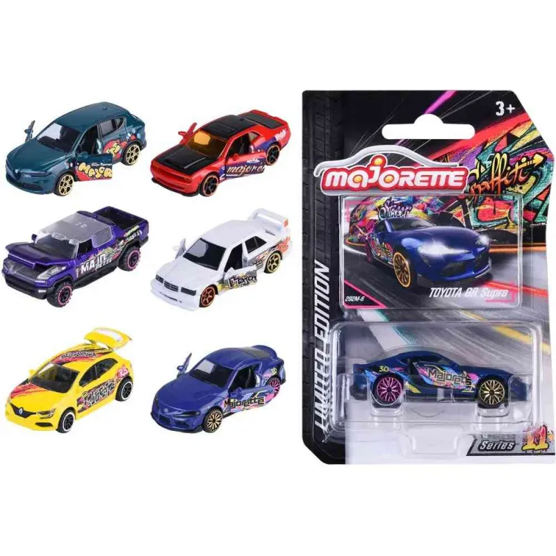 MAJORETTE LIMITED EDITION 7.5 CM ASST