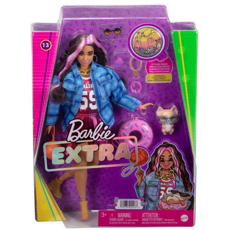 MATTEL BARBIE EXTRA KOSARKASICA