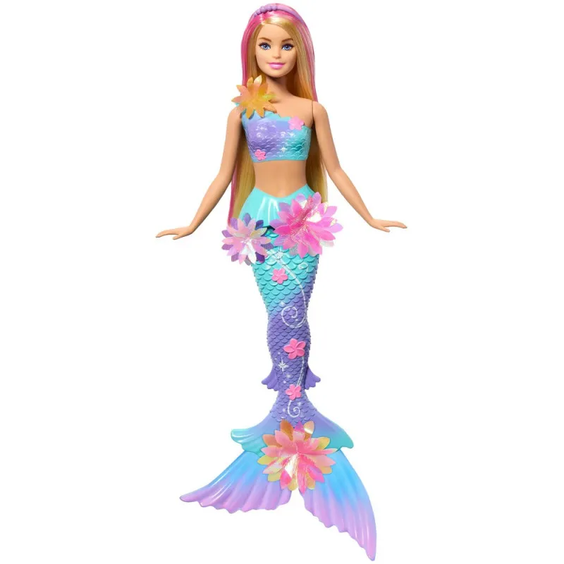 MATTEL BARBIE MAGICNA CVETNA SIRENA - PLAVUSA