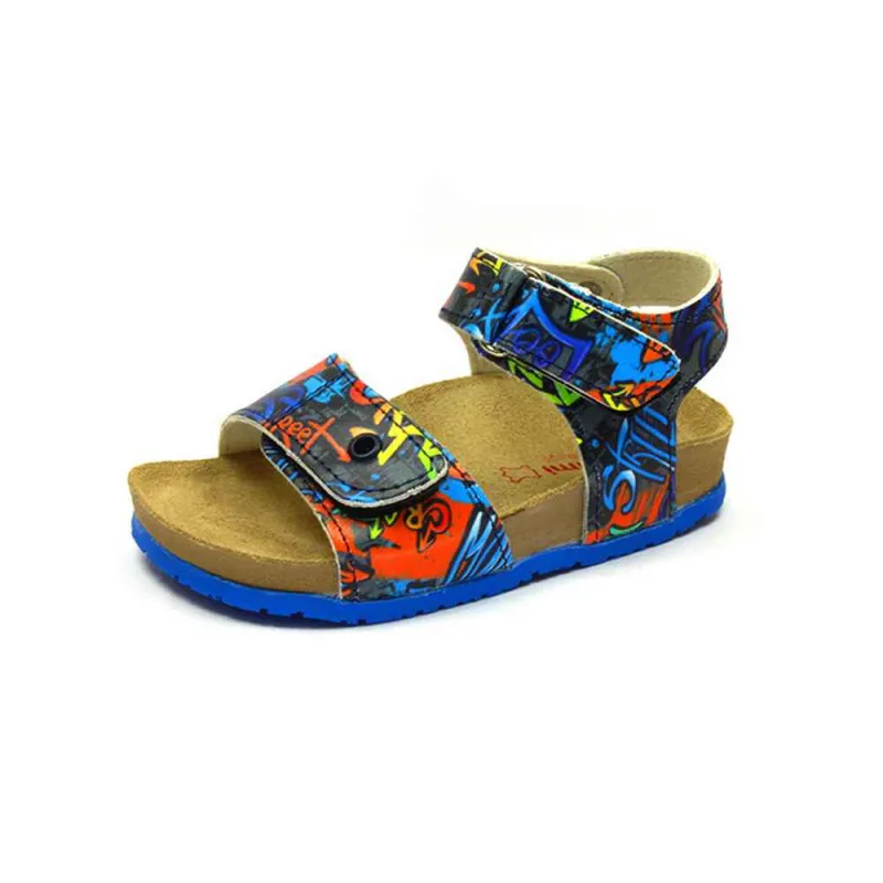 MILAMI SANDALE 9075GRAF6 SV.PLAVO