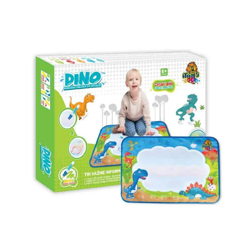 MILLA TOYS MAGICNA PODLOGA ZA CRTANJE DINO