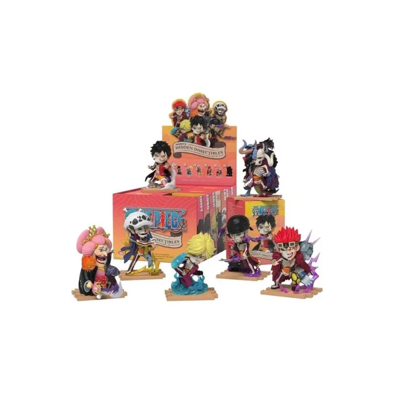 MINI FIGURE - BLIND BOX - ONE PIECE - FREENYS HIDDEN DISSECTIBLES - WANO ARC 10C...