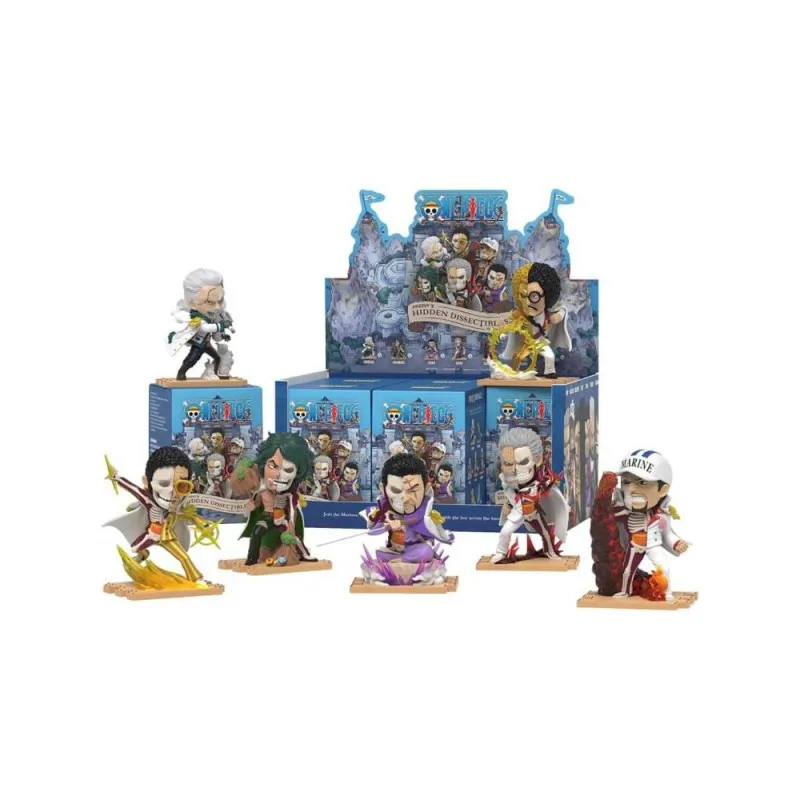 MINI FIGURE - BLIND BOX - ONE PIECE - FREENYS HIDDEN DISSECTIBLES - MARINES EDIT...