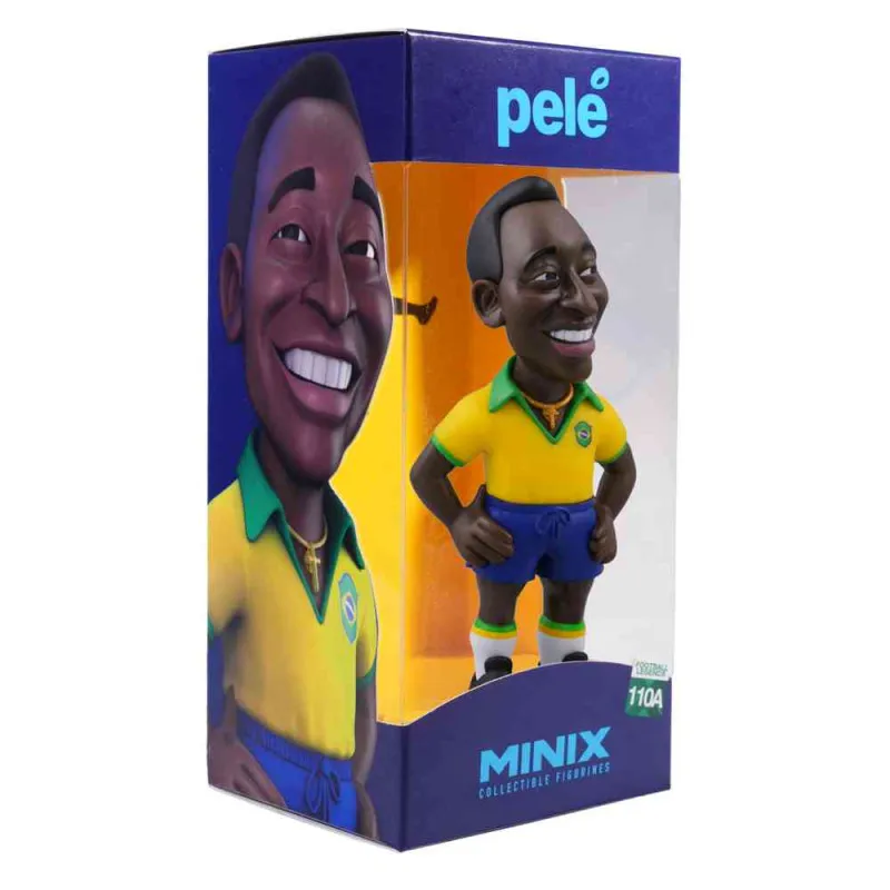 MINIX FIGURINE 12CM PELÉ -BRAZIL 1ST KIT