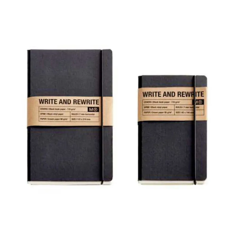 MIQUELRIUS NOTES 130X210 JUST BLACK 1174 MR