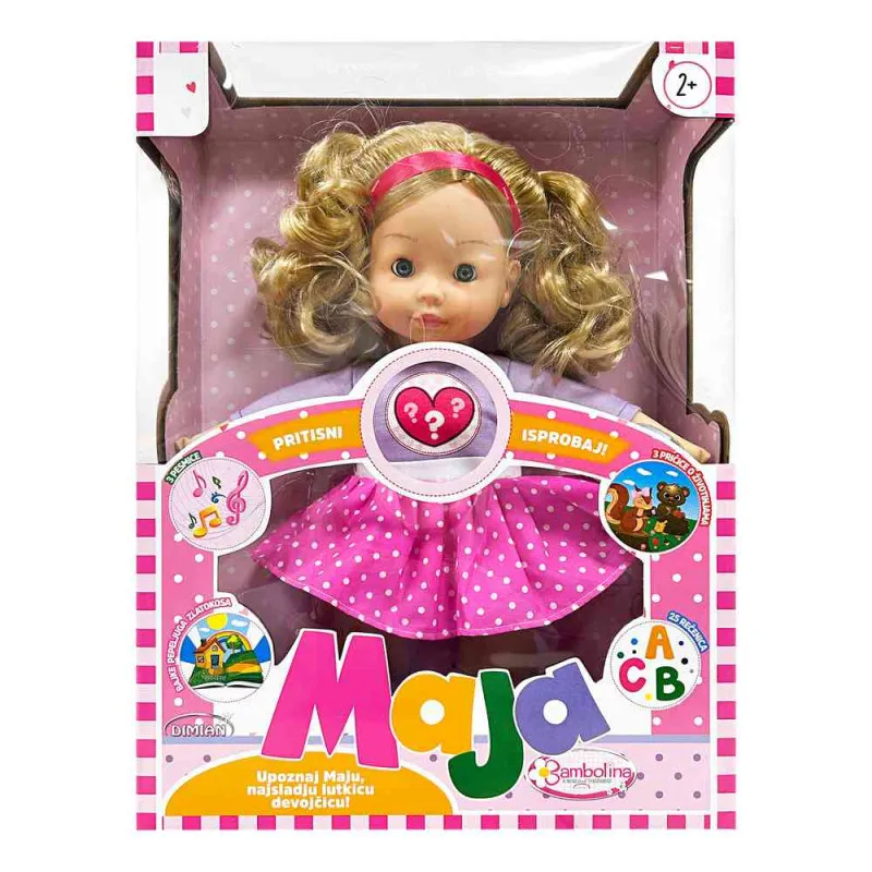 MOJA PRVA BAMBOLINA MAJA 36 CM