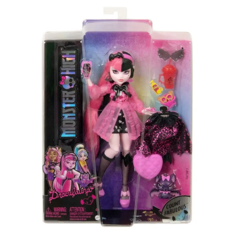 MONSTER HIGH LUTKA - DRAKULAURA