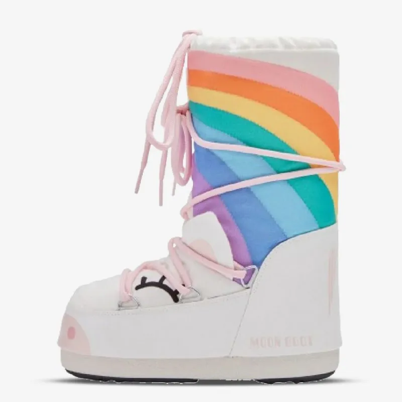 MOON BOOT CIZME ICON UN WHITE/MULTICOLOR