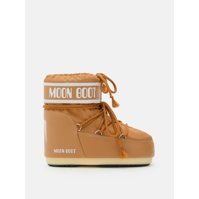 MOON BOOT ICON LOW NYLON COGNAC