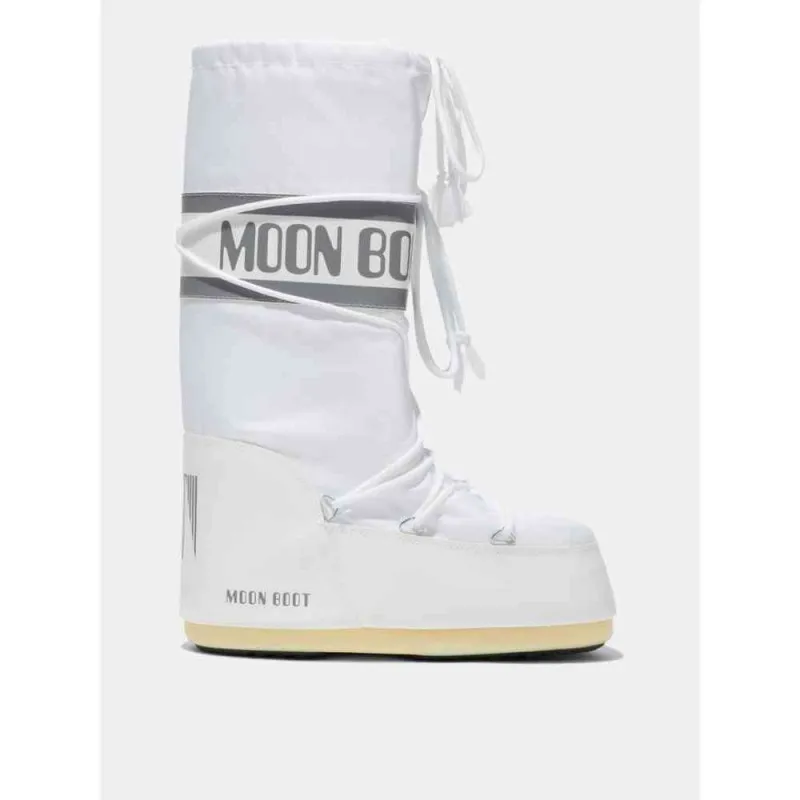 MOON BOOT ICON NYLON WHITE