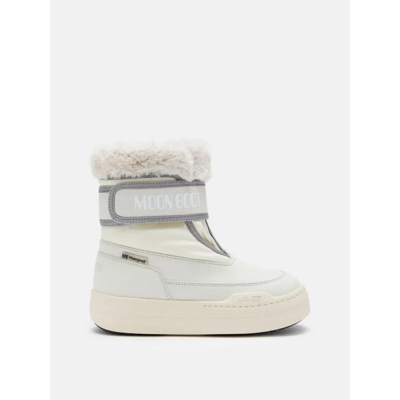 MOON BOOT JR PARK STRAP CREAM