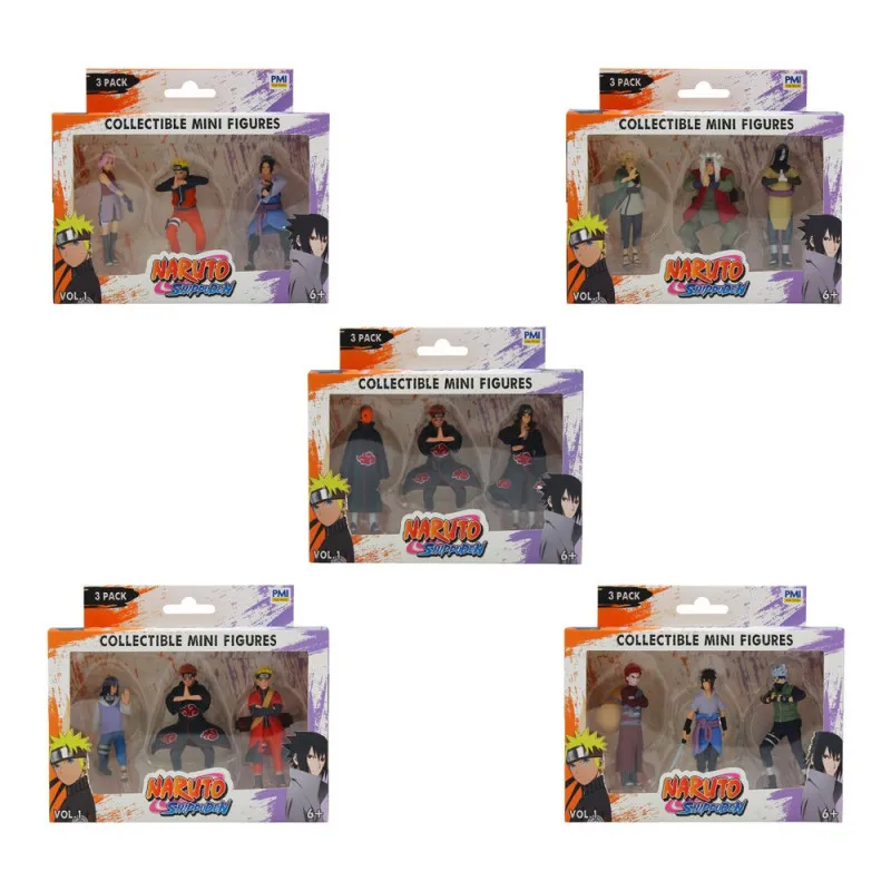 NARUTO 3 FIGURICE BOX