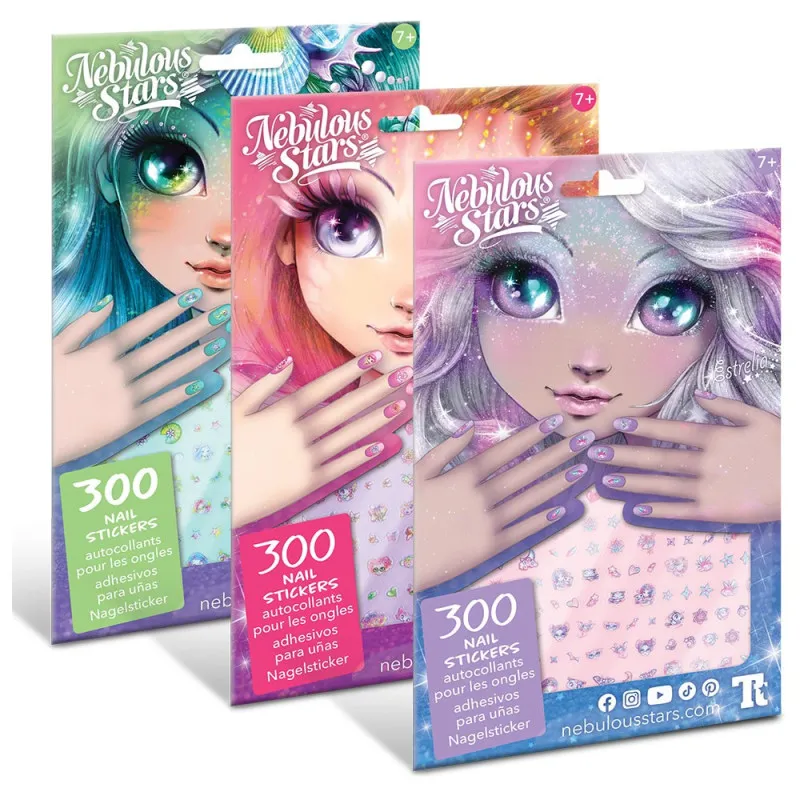 NEBULOUS STARS STIKERI ZA NOKTE NEBULOUS STARS 3 ASST 11459