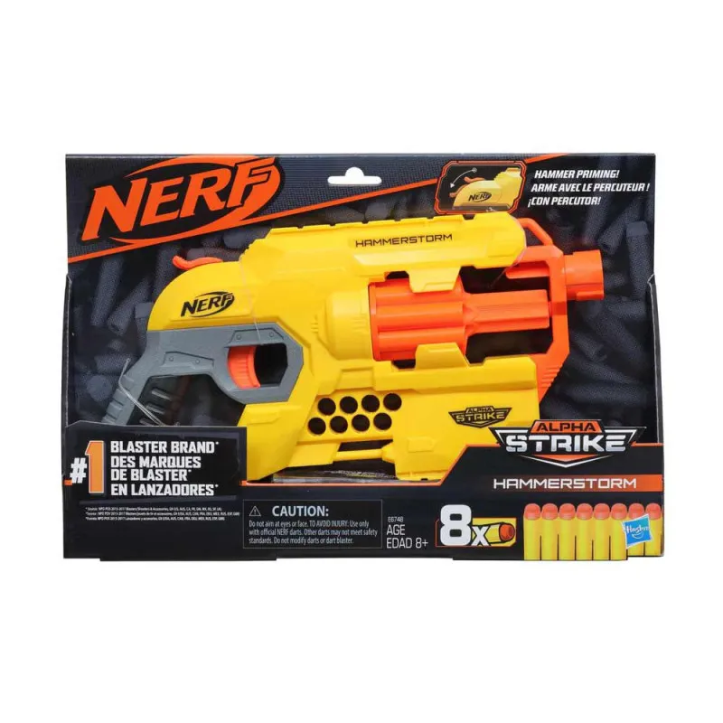 NERF ALPHA STRIKE HAMMERSTORM BLASTER
