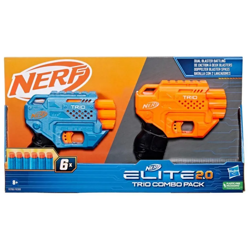 NERF ELITE 2.0 TRIO COMBO PACK