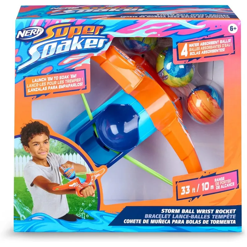 NERF SUPER SOAKER STORM BALL WRIST ROCKET