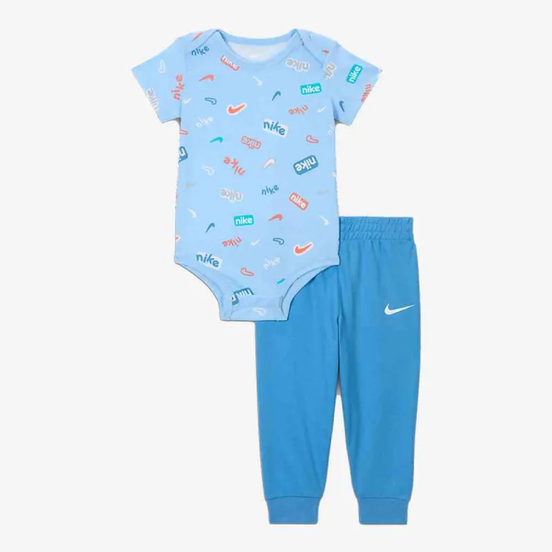 NIKE SET NKN E1D1 SHORT SLV BSPS