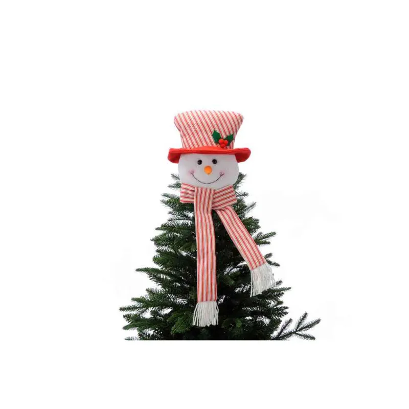 NOVOGODISNJI UKRAS VRH ZA JELKU 33CM