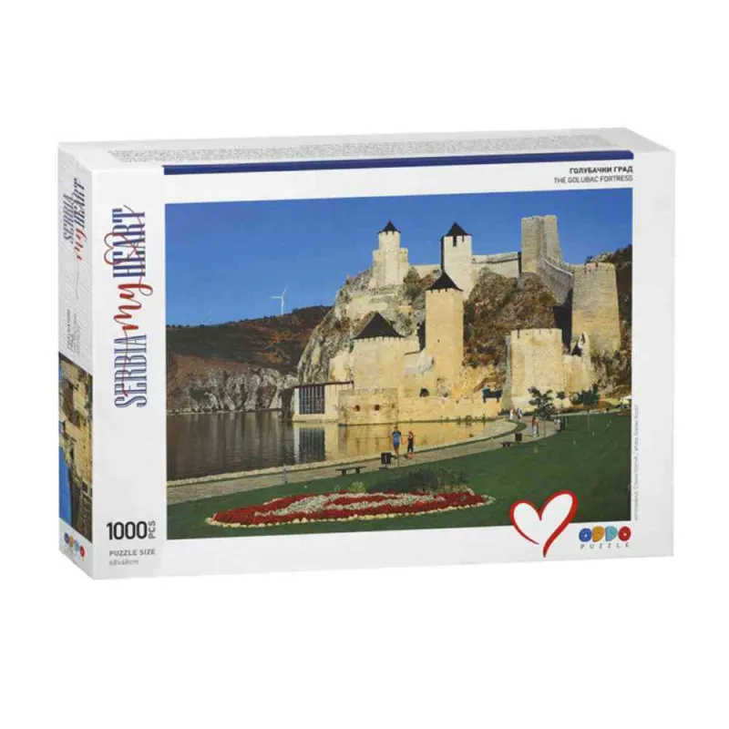 ODDO PUZZLE GOLUBACKA TVRDJAVA SERBIA MY HEART COLLECTION 960537