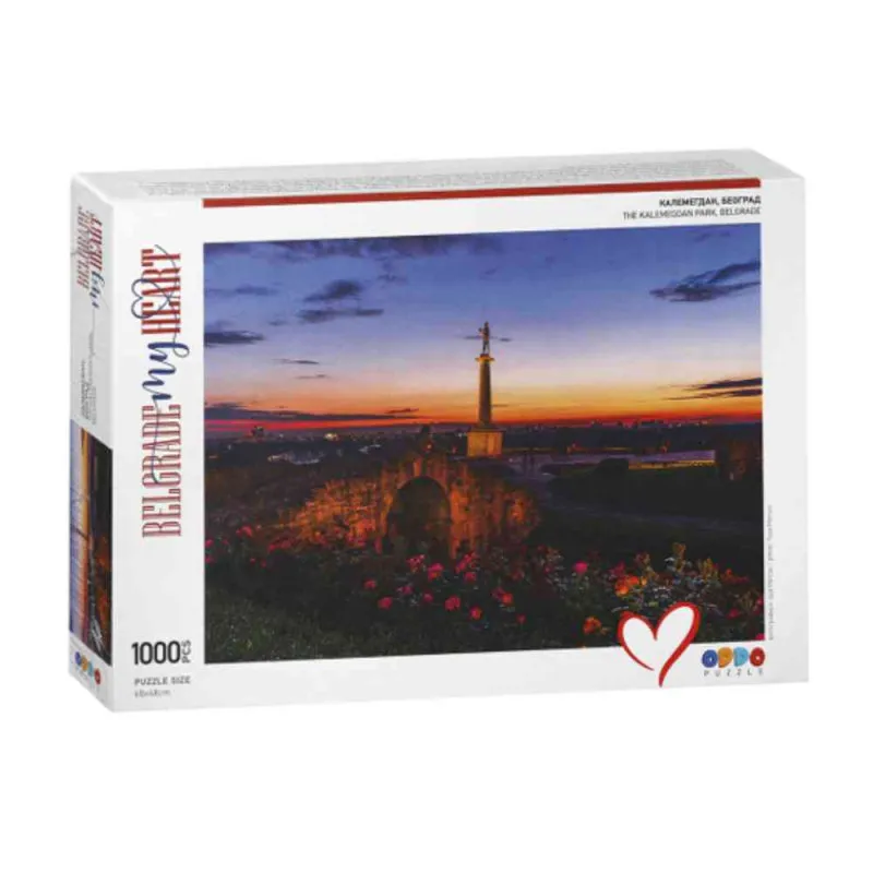 ODDO PUZZLE KALEMEGDAN  BELGRADE MY HEART COLLECTION SLAGALICE 960445