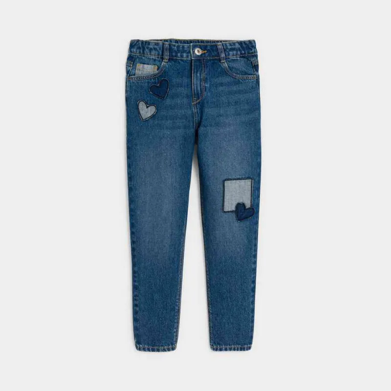 OKAIDI PANTALONE DENIM BADGE