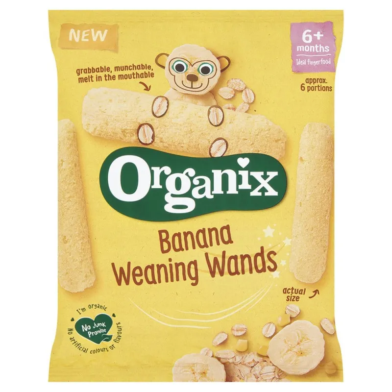 ORGANSKI BANANA FLIPS 6M+ 25G