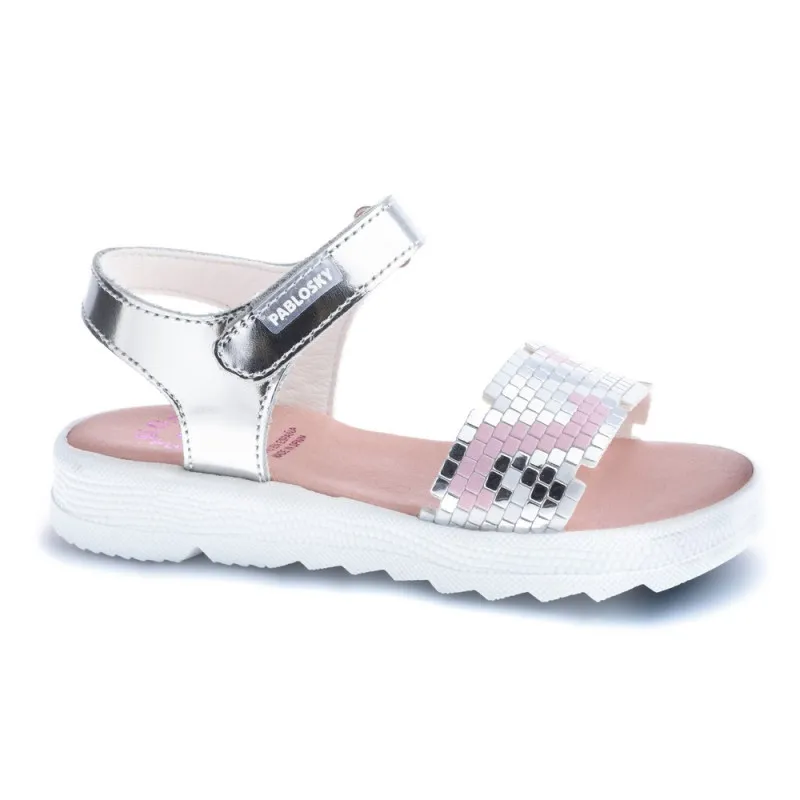 PABLOSKY SANDALE MIRROR PLATA