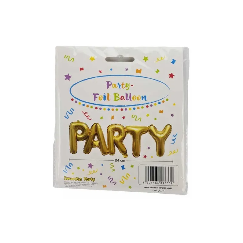 PARTY BALON GOLD