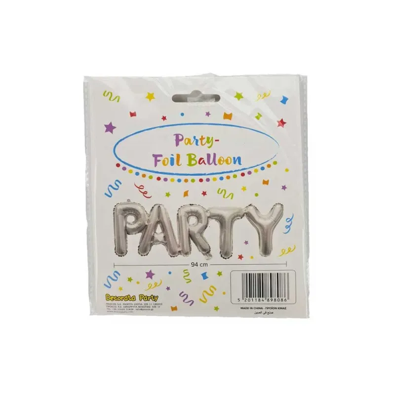 PARTY BALON SILVER