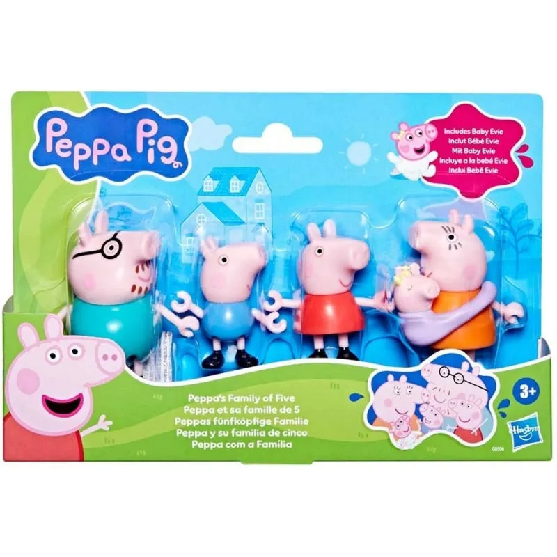 PEP PEPPAS FAMILY OF FIVE