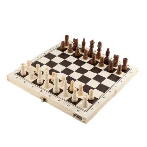 PINO DRVENI SET SAH/BEKGEMON/DAMA