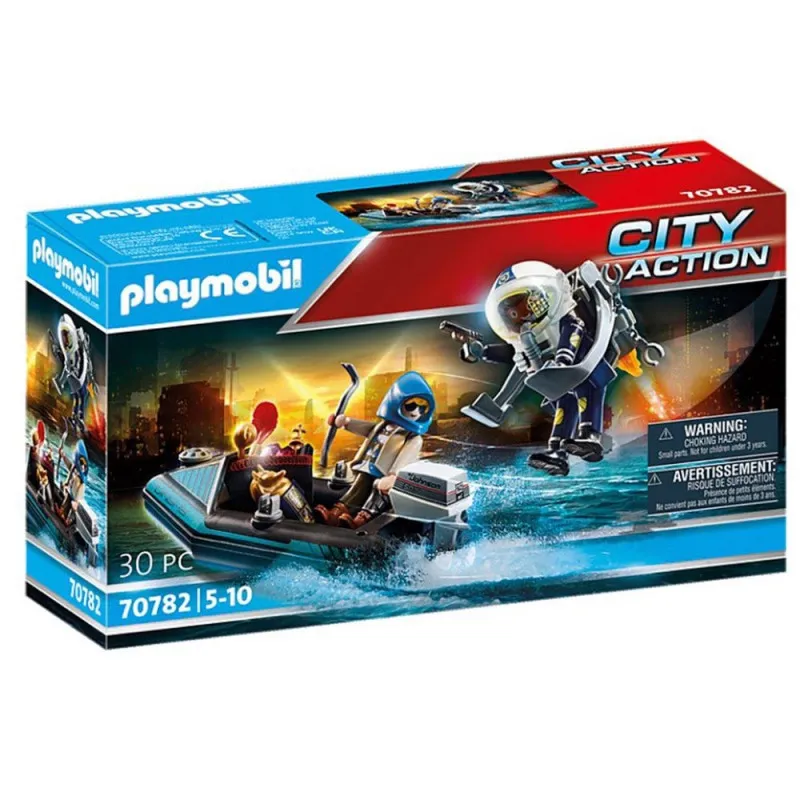 PLAYMOBIL CITY ACTION POLICIJSKA POTERA MLAZNIM CAMCEM