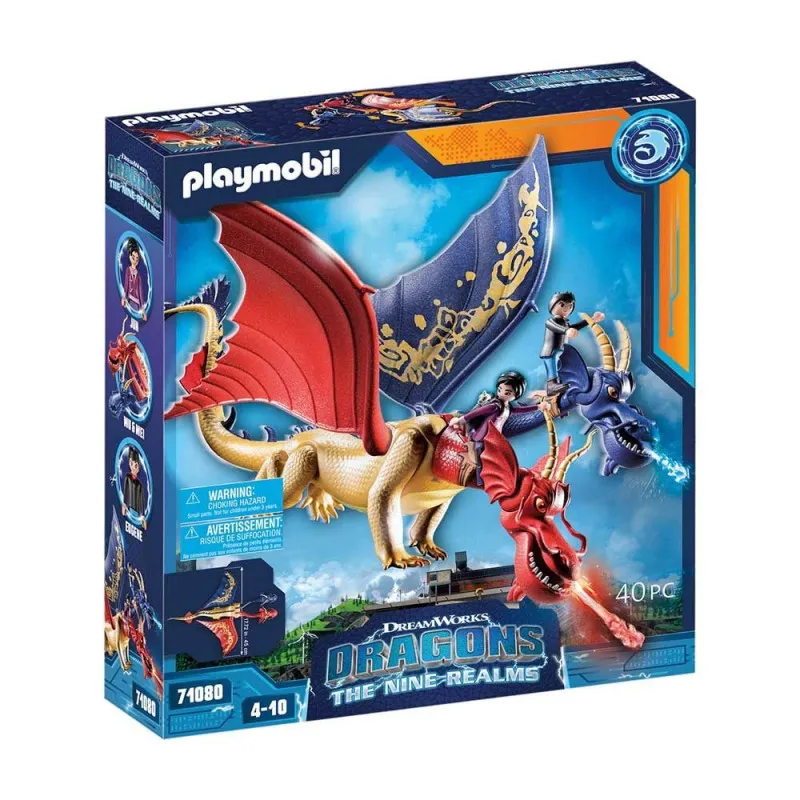 PLAYMOBIL DRAGONS DEVET CARSTAVA VU I VEJ SA JUNOM